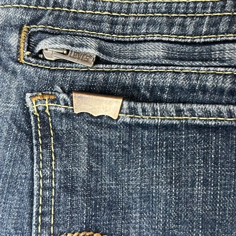Levi’s 511 Skinny Mens Jeans‎ size 31x30 Double Back Pockets one Zippered LOOK